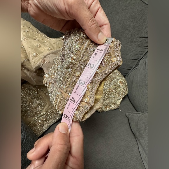 Pakistani/Indian Beautiful reception wedding bridal dress - Picture 14 of 17